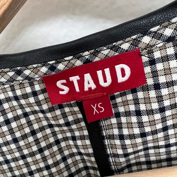 STAUD Fairham Plaid Dress XS - Picture 7 of 7